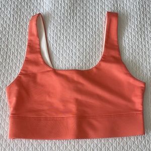 BRAND NEW Unused Fabletics Sports Bra Orange Size Small